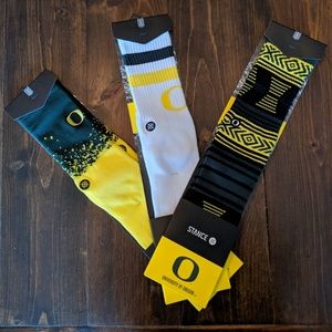 3 pack of Oregon Duck's Stance Socks